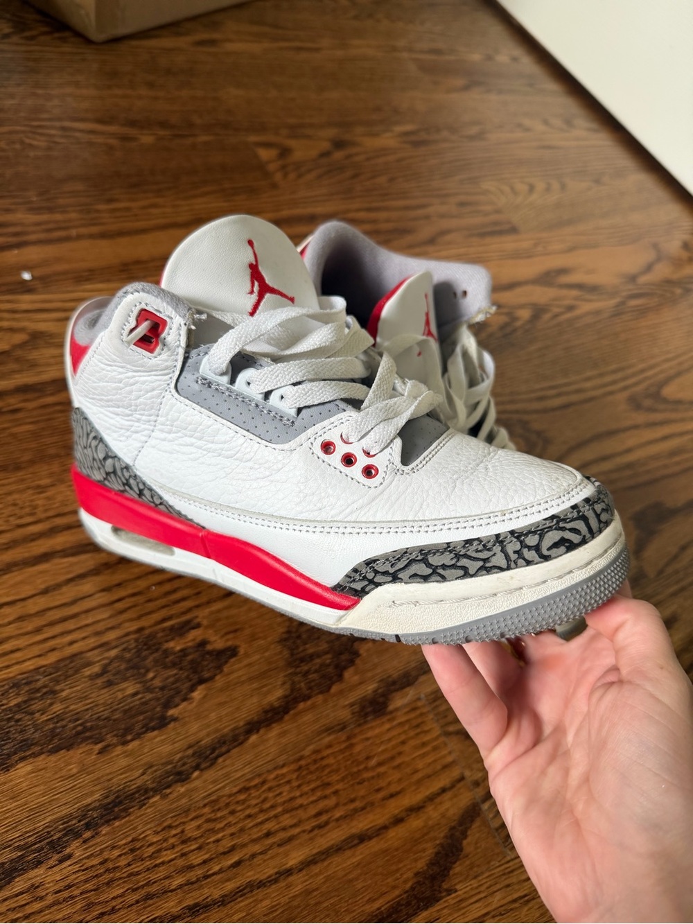 Nike Air Jordan Kids' Fire Red 3’s